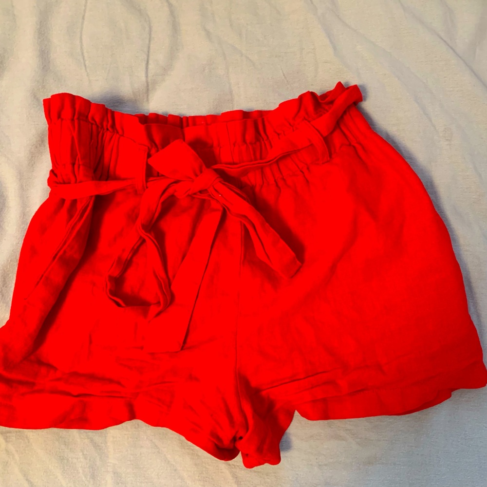 HAVE shorts. Bright red, size small.